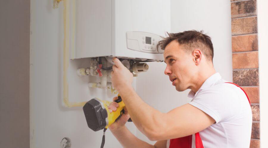 Local tankless water heater installation in Scotia, NE